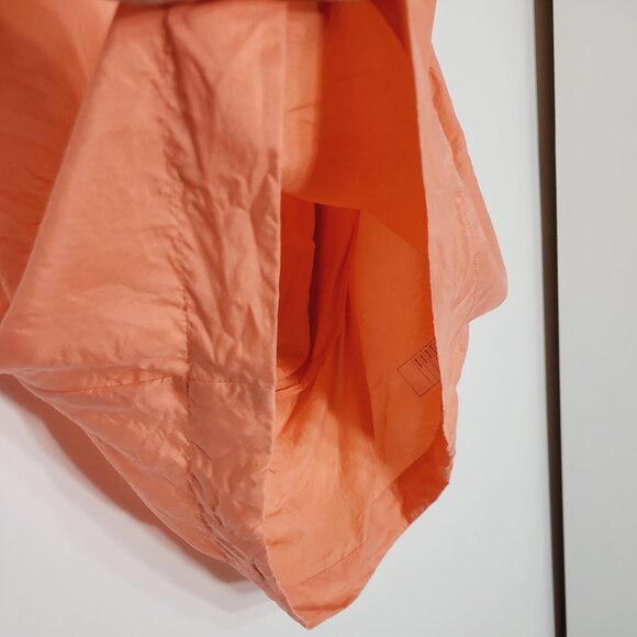 Hurley Women's Orange 100% Silk Sleeveless Scoop Neck Tank Top Loose Fit Size XS - Picture 4 of 9